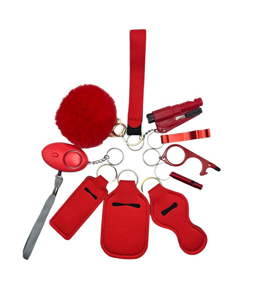 Red Self-Defence Keychain