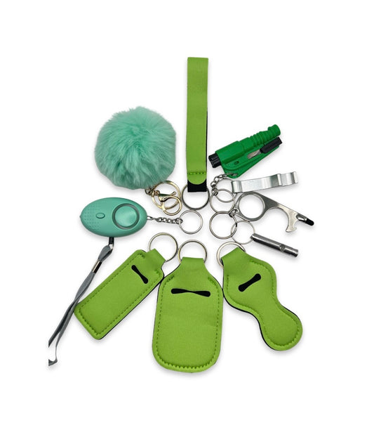 Green Self-Defence Keychain