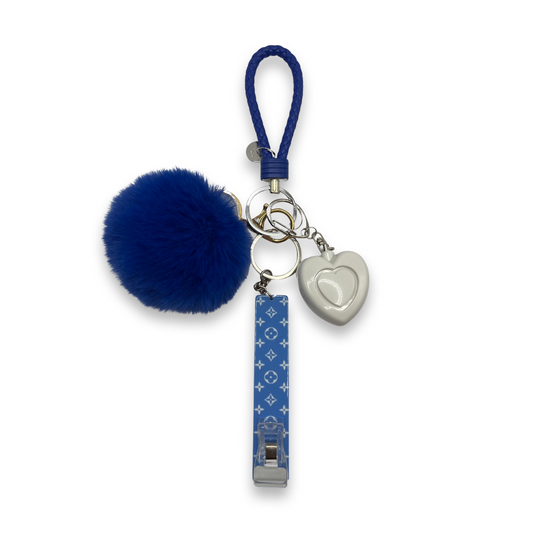 Card Grabber Self-Defense Alarm Keychain (Blue lv)