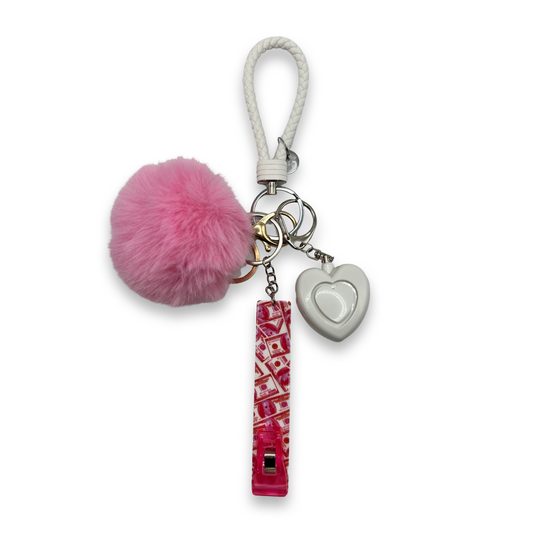 Card Grabber Self-Defense Alarm Keychain (Bills)