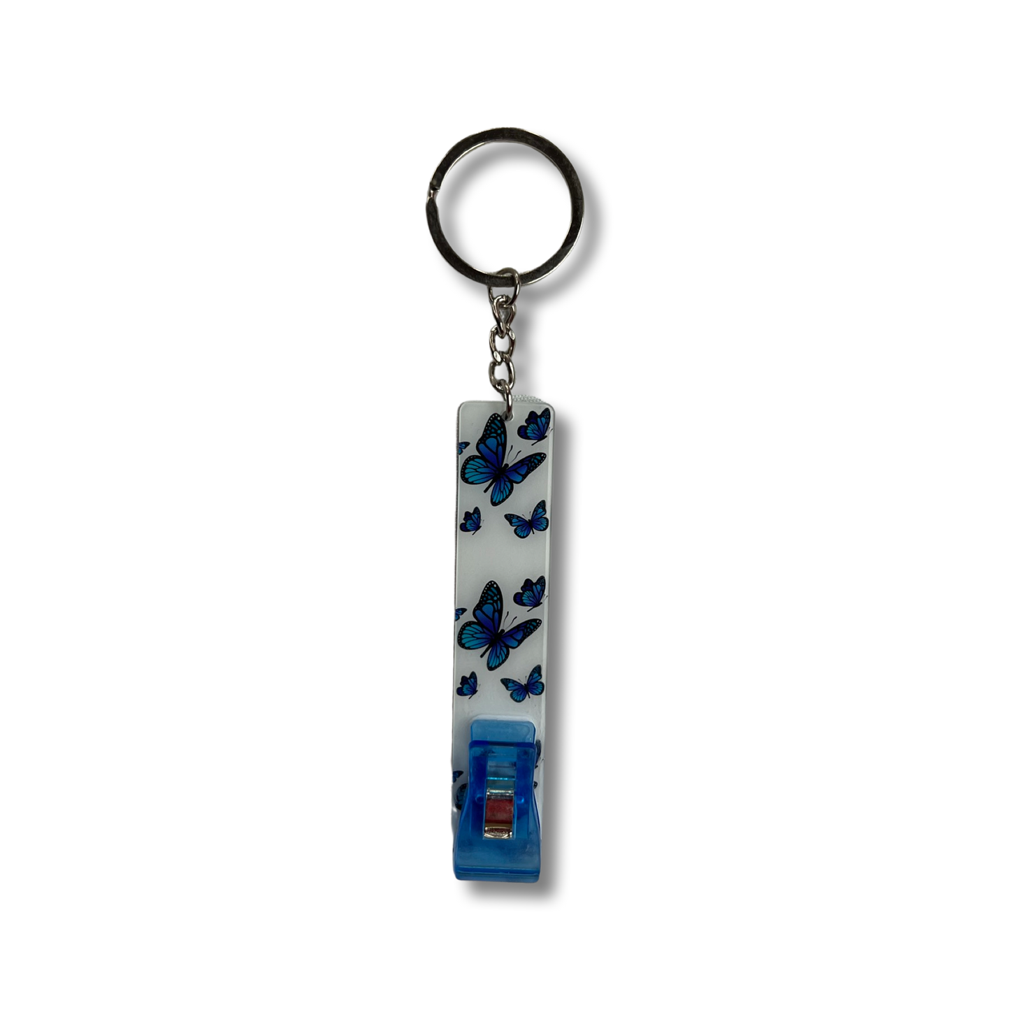 Long Nails Card Grabber Keychain