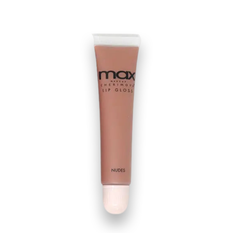 MAX Makeup Cherimoya Lip Gloss NUDES