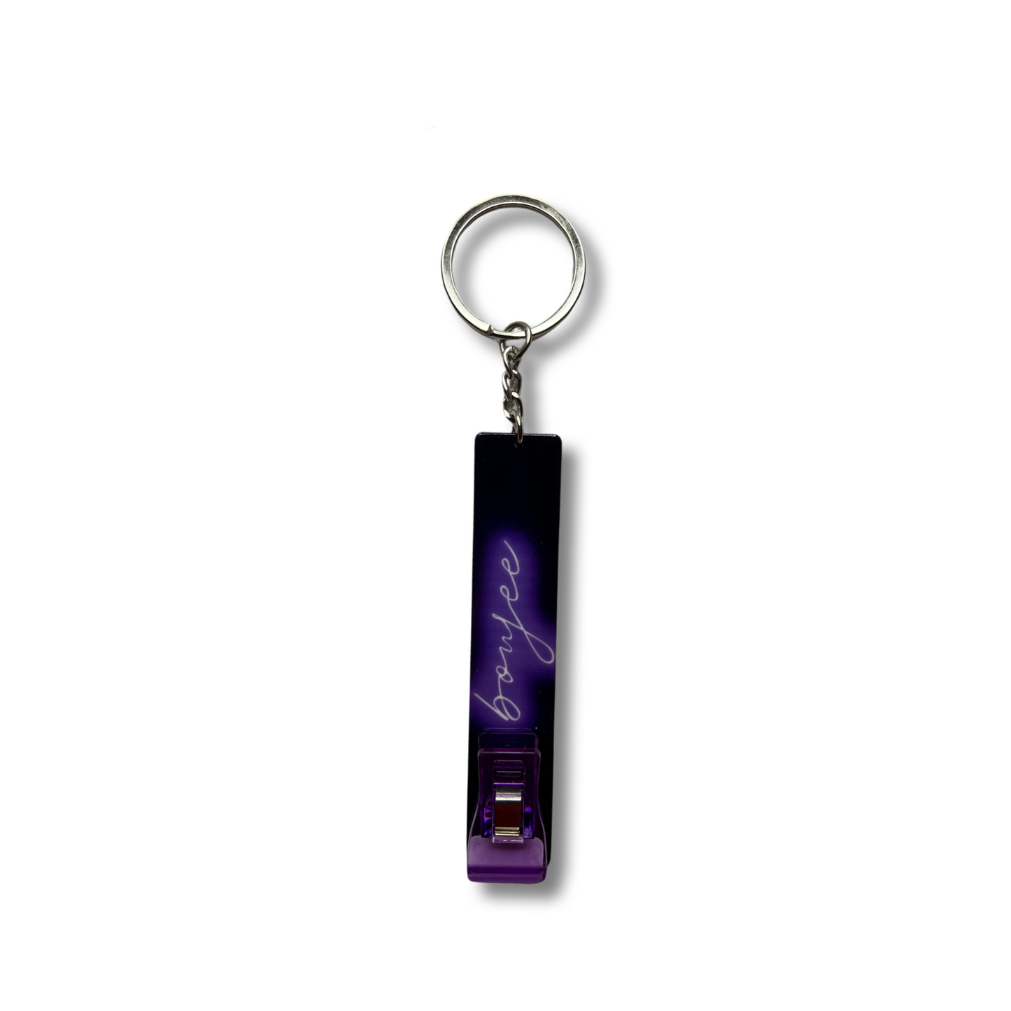 Long Nails Card Grabber Keychain