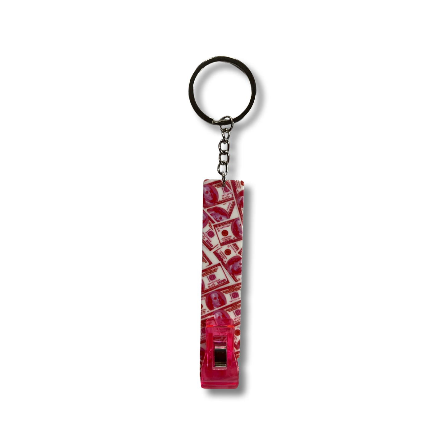 Long Nails Card Grabber Keychain